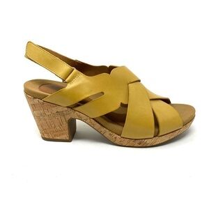 Cobb Hill Alleah Sling Sandals CJ0945 Yellow
